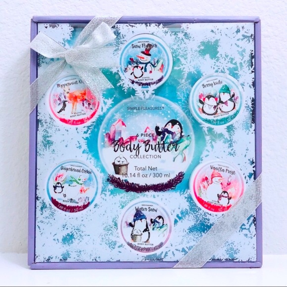Charming Charlie 6-Piece Body Butter Set Gift for HER NWT